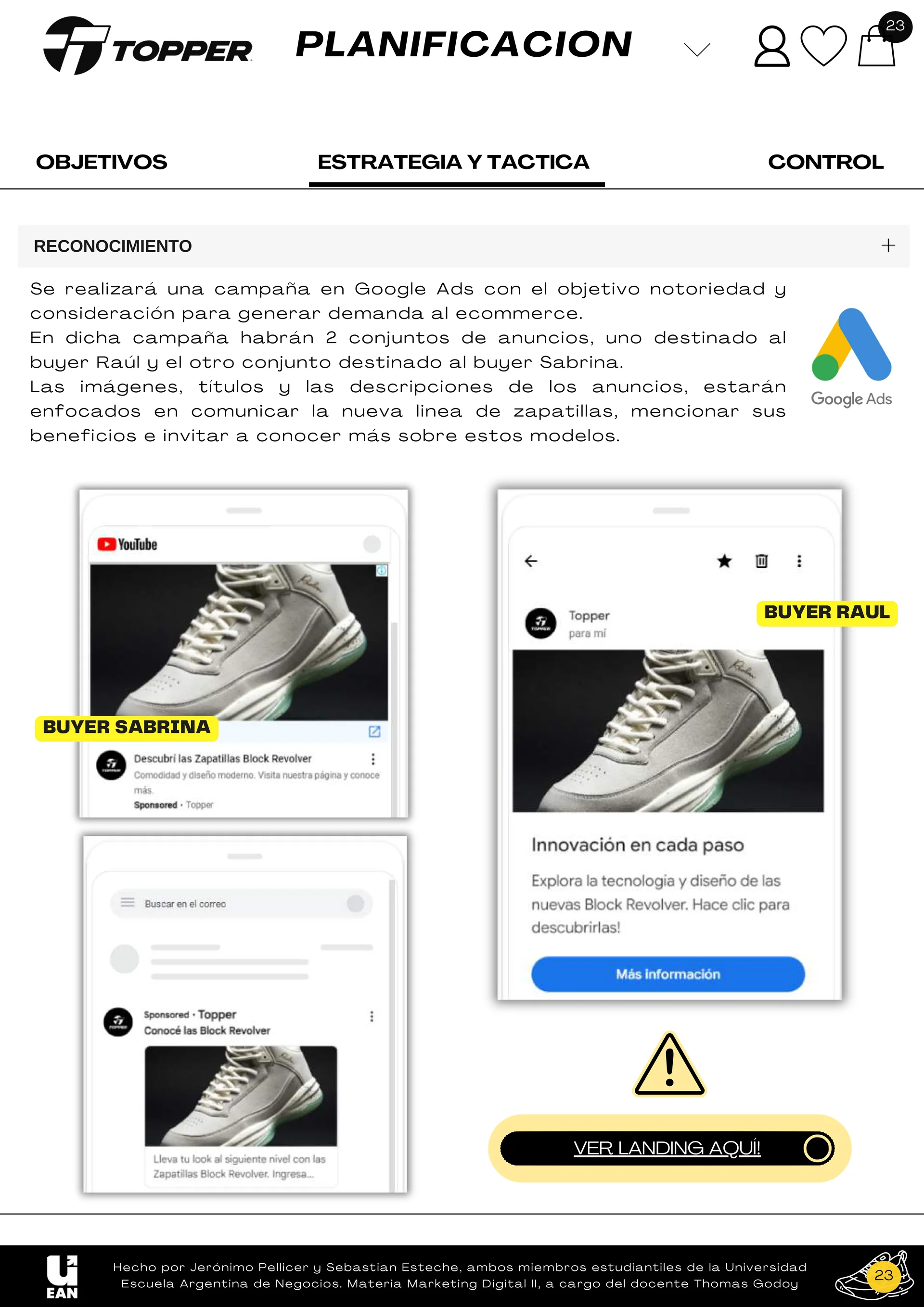 Ejecución de ventas en Meta Ads con segmentación por buyer persona